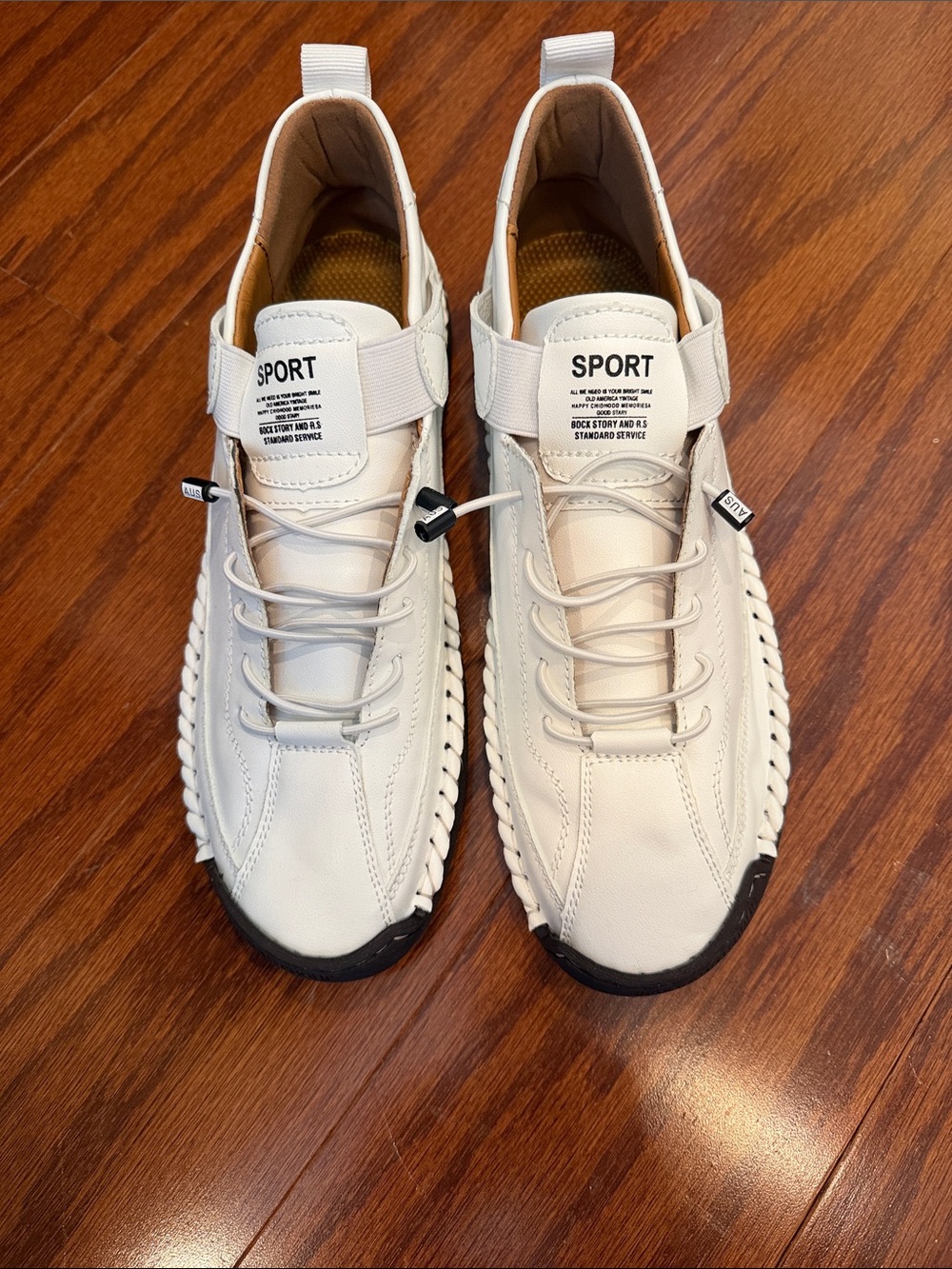 Sporto Women’s White/Black Casual Sneakers